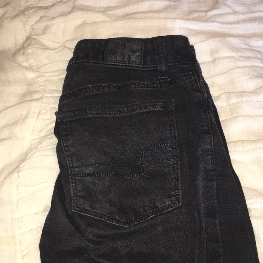 American eagle black jeggings